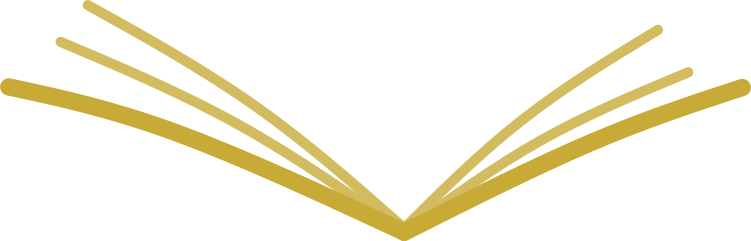 flying book dark gold